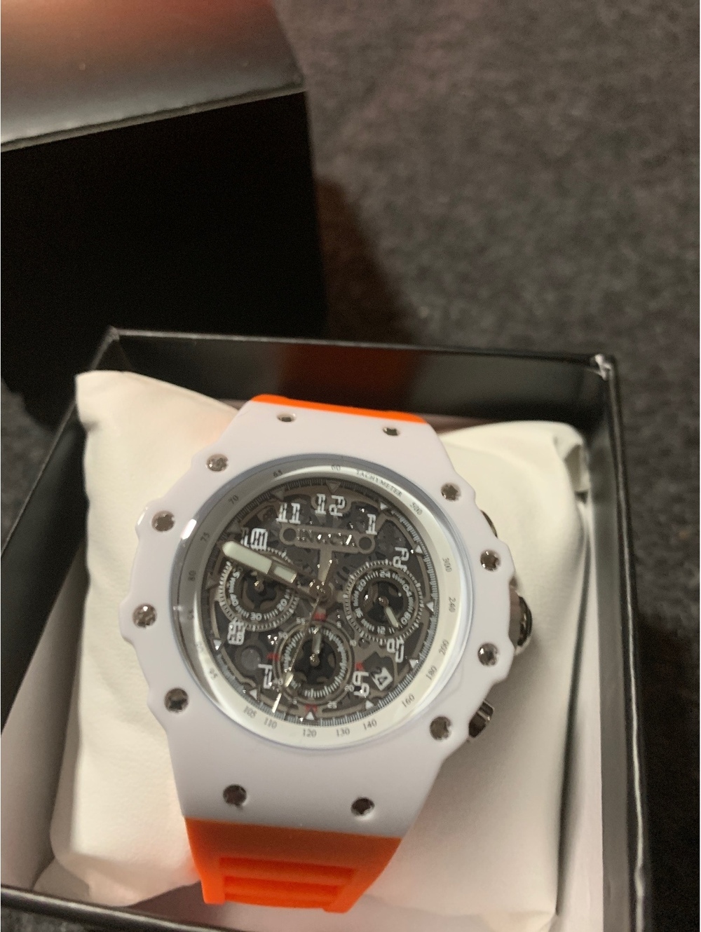 Invicta racing men’s quartz watch 43.5mm